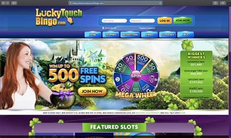 Lucky touch bingo casino online